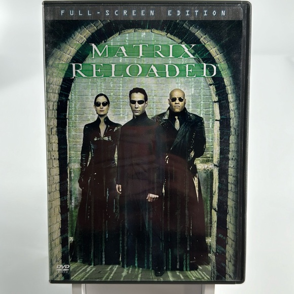 Matrix Reloaded. Keanu Reeves. Laurence Fishburne. 2-Disc Set. - Picture 1 of 5